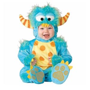 In Character Lil’ Monster Costume 6-12 Months New